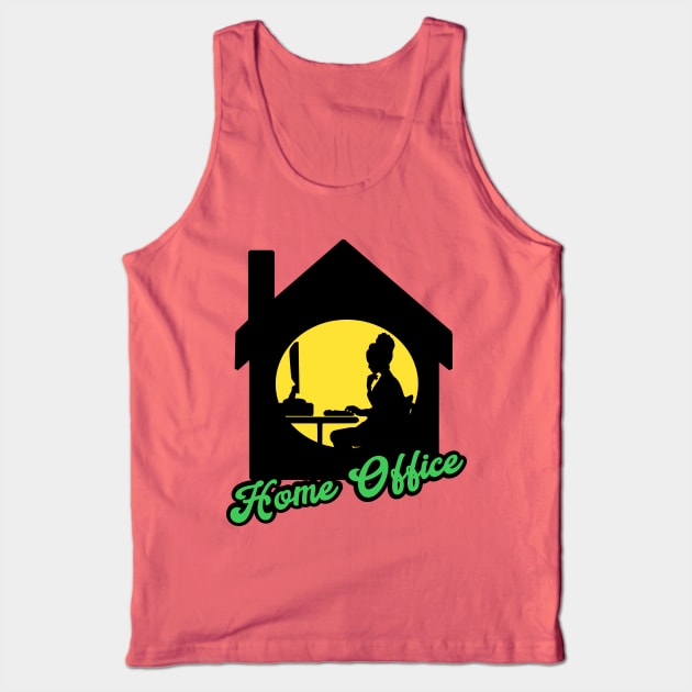 Home office green Tank Top by afmr.2007@gmail.com